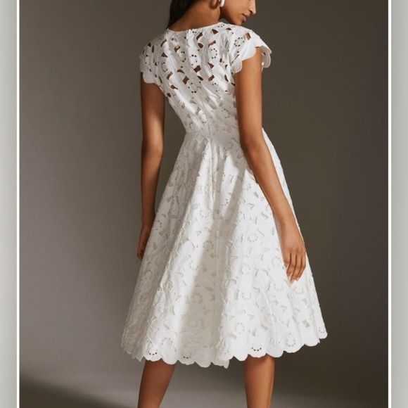Hope for Flowers by Tracy Reese eyelet lace midi dress - Picture 3 of 8